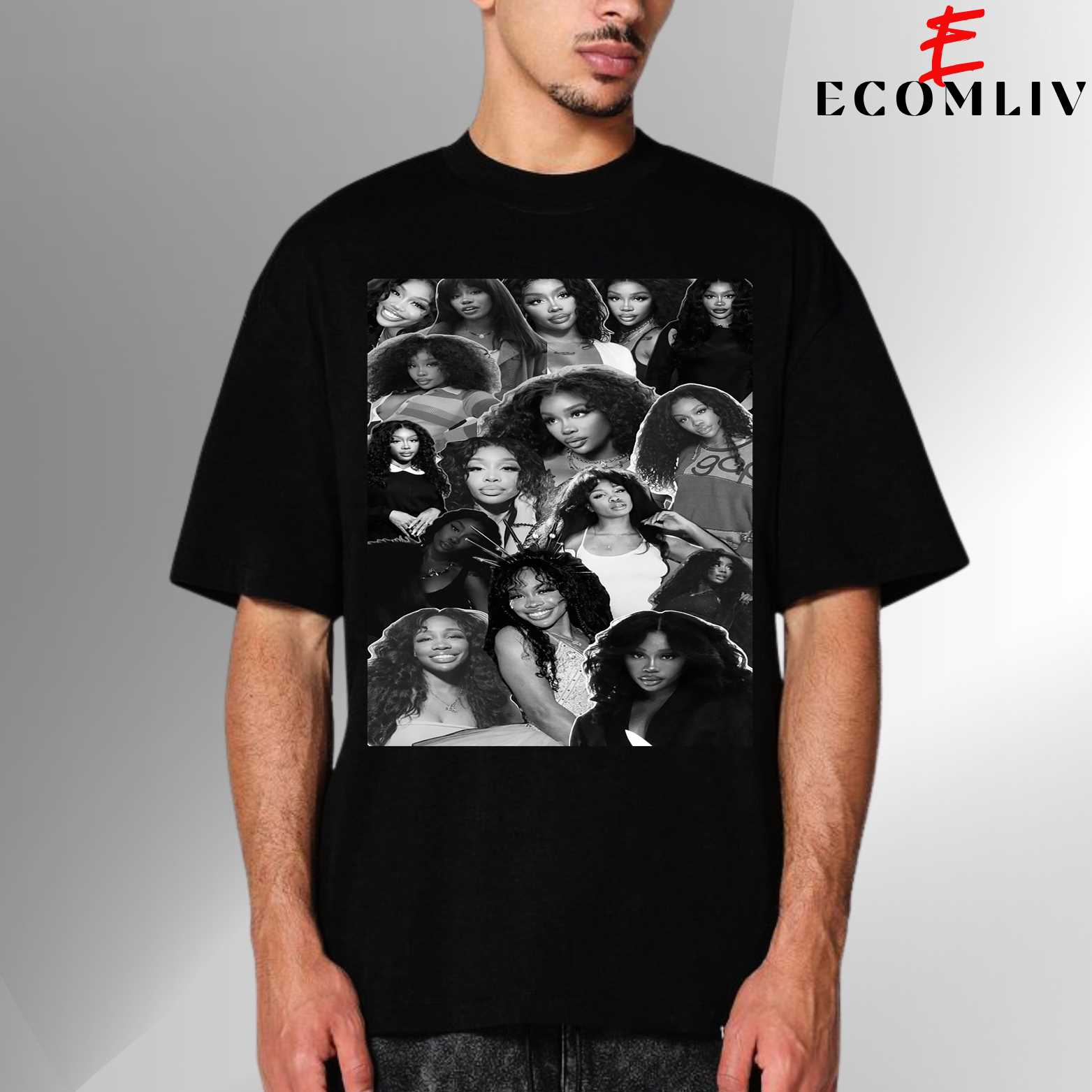 Sza Vintage Graphic Tee, R&b Tour Unisex Fit